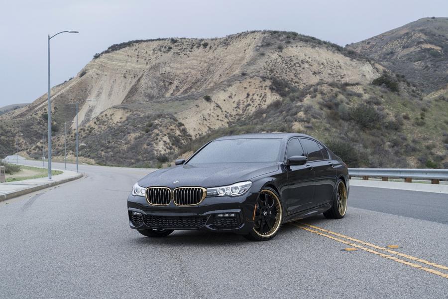  BMW 7-Series on Forgiato Wheels (Quattresimo) 2016 года  (фото 8 из 10)